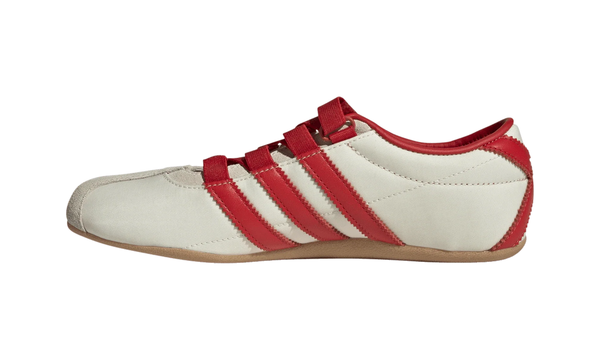 Overkicks - Adidas Tokyo MJ Cream White Red (Womens) (IH3999) - detalle talon