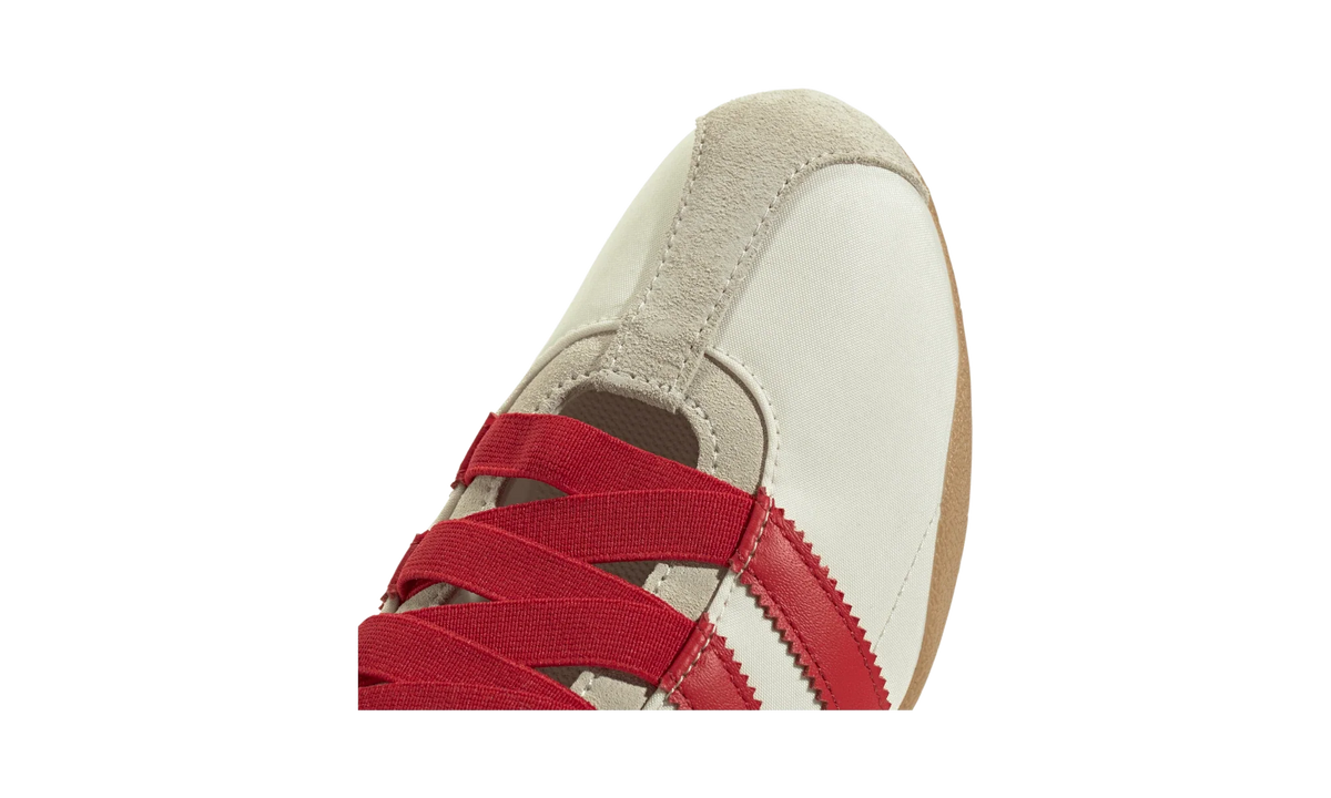 Overkicks - Adidas Tokyo MJ Cream White Red (Womens) (IH3999) - detalle lateral interior