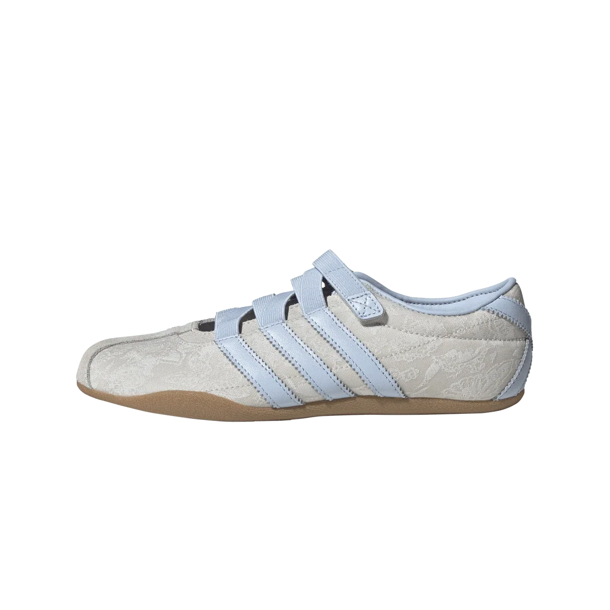 Overkicks - Adidas Tokyo MJ Liberty London Chalk Pearl Crystal Sky (Womens) (IH4532) - vista lateral