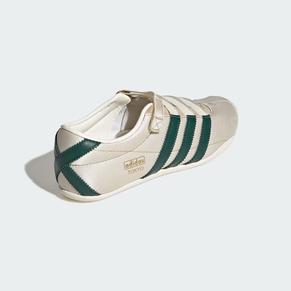 Overkicks - Adidas Tokyo Mary Jane Thermal Chrome Collegiate Green (Womens) (KJ8376) - vista superior
