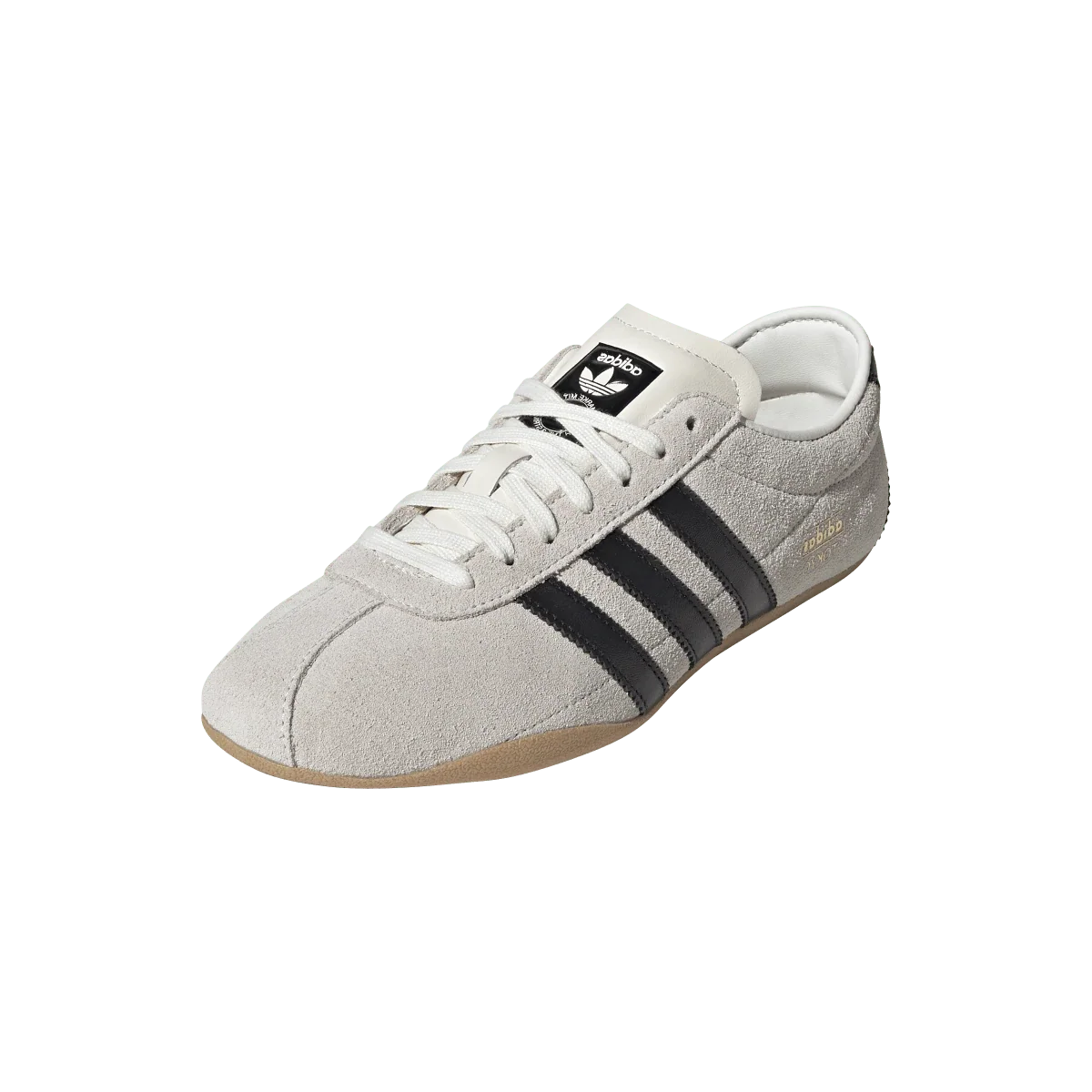 Overkicks - Adidas Tokyo Off White Black (Womens) (JI0182) - vista trasera