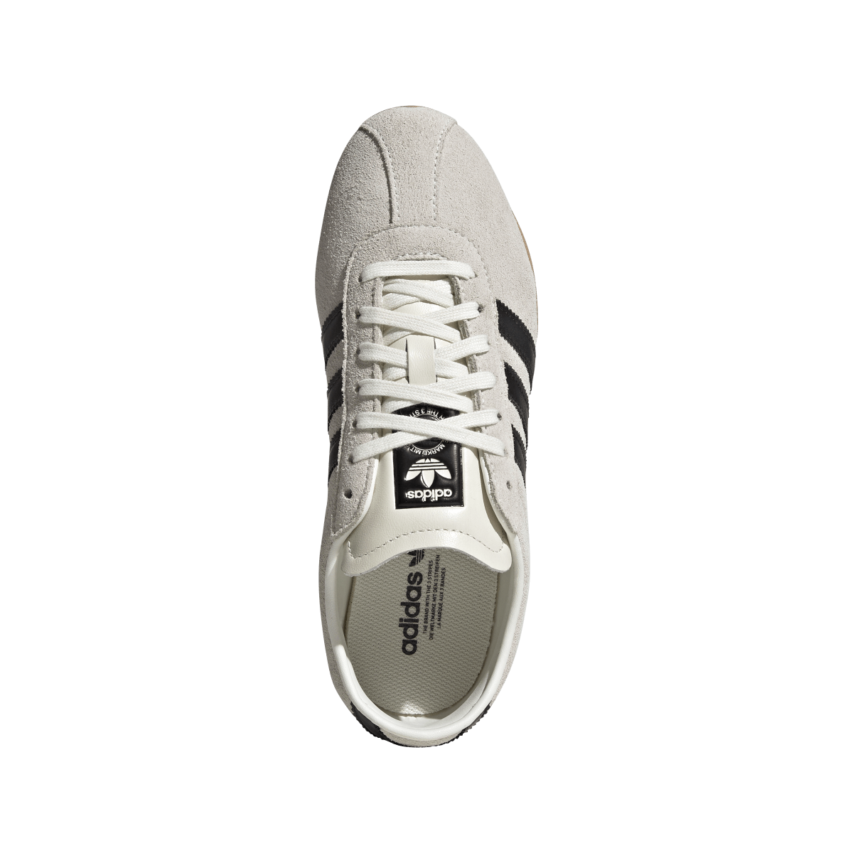 Overkicks - Adidas Tokyo Off White Black (Womens) (JI0182) - par completo