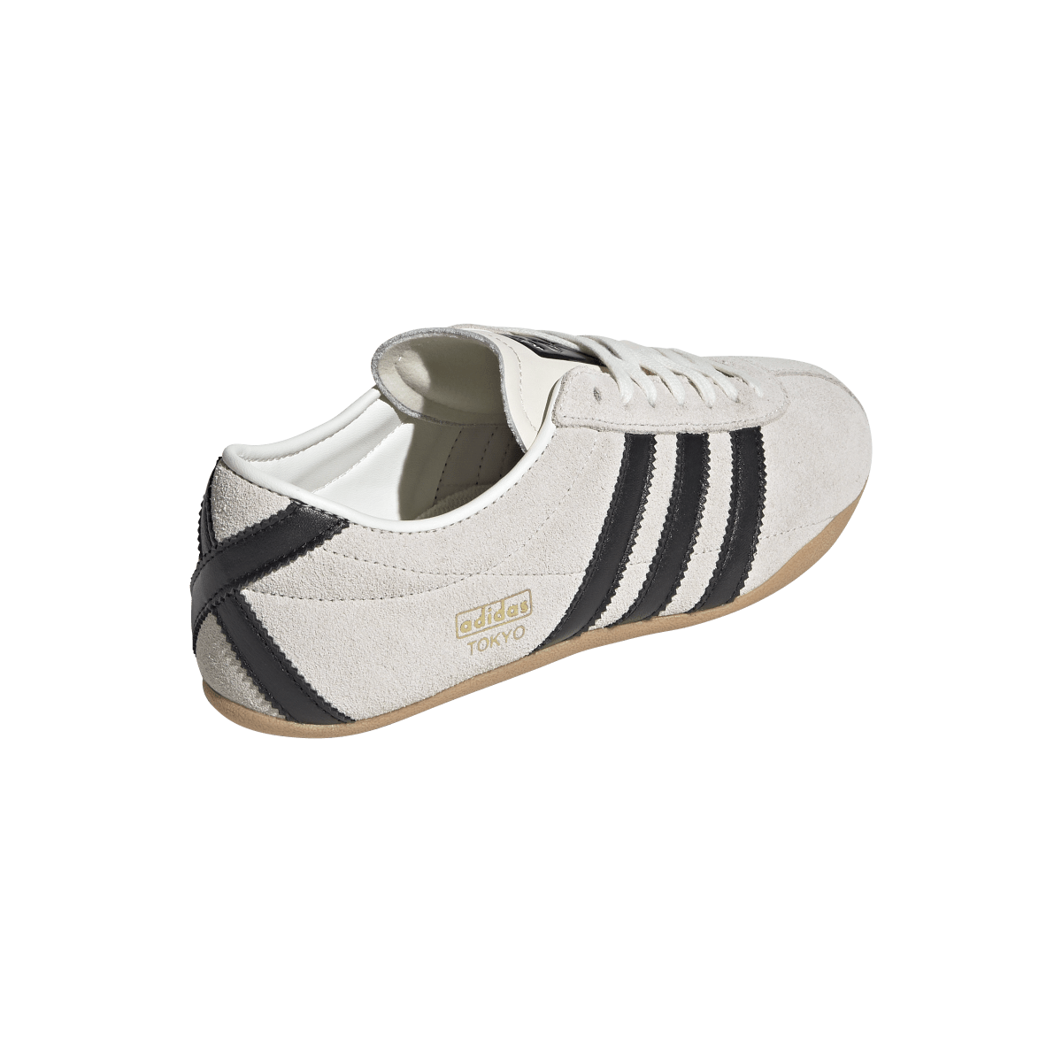Overkicks - Adidas Tokyo Off White Black (Womens) (JI0182) - vista superior
