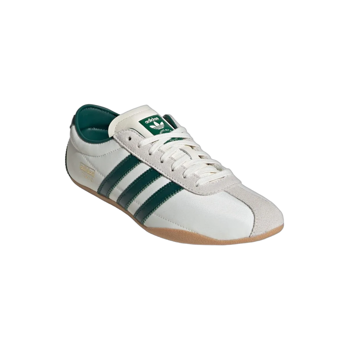 Overkicks - Adidas Tokyo Off White Collegiate Green Gold Metallic (Womens) (JP9705) - detalle suela