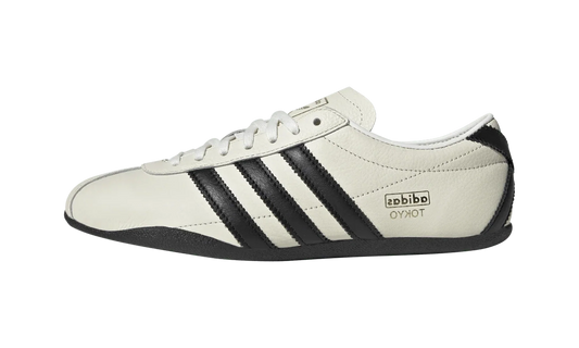 Overkicks - Adidas Tokyo Off White Core Black Gold Metallic (Womens) (JQ0597) - vista lateral