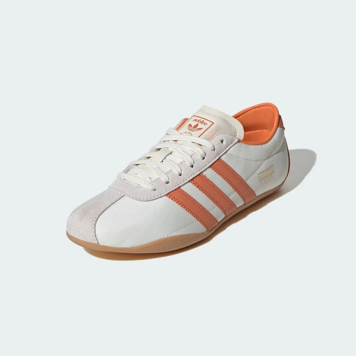 Overkicks - Adidas Tokyo Off White Dusky Orange (Womens) (IH3993) - vista trasera