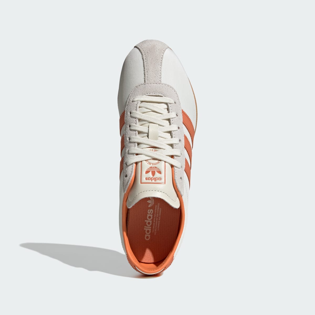 Overkicks - Adidas Tokyo Off White Dusky Orange (Womens) (IH3993) - par completo