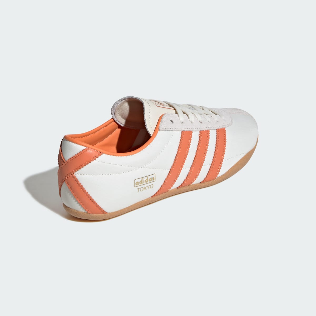 Overkicks - Adidas Tokyo Off White Dusky Orange (Womens) (IH3993) - vista superior