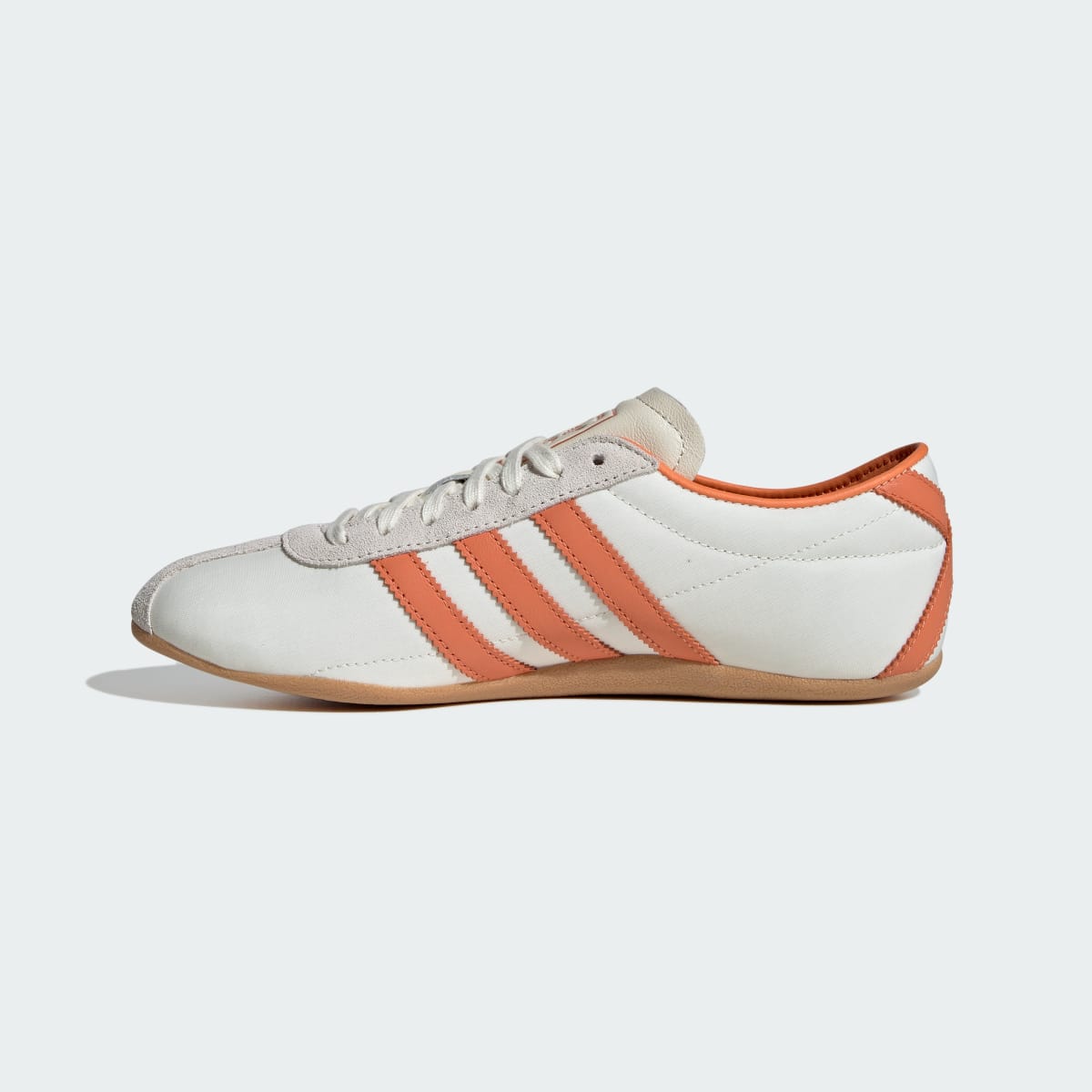 Overkicks - Adidas Tokyo Off White Dusky Orange (Womens) (IH3993) - detalle talon
