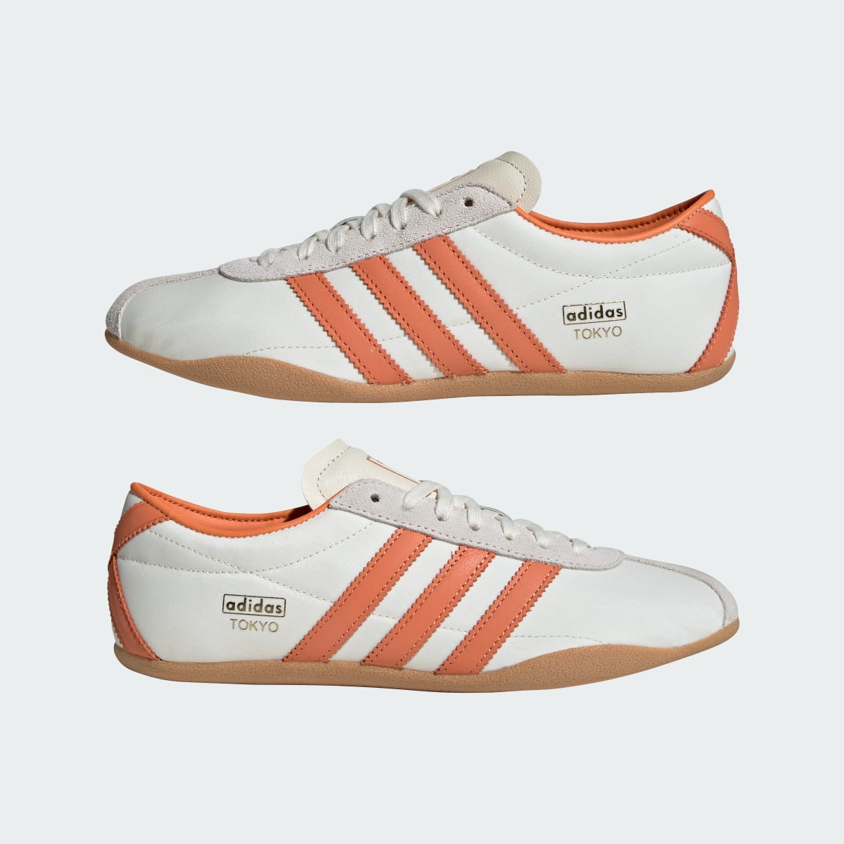 Overkicks - Adidas Tokyo Off White Dusky Orange (Womens) (IH3993) - detalle lateral interior