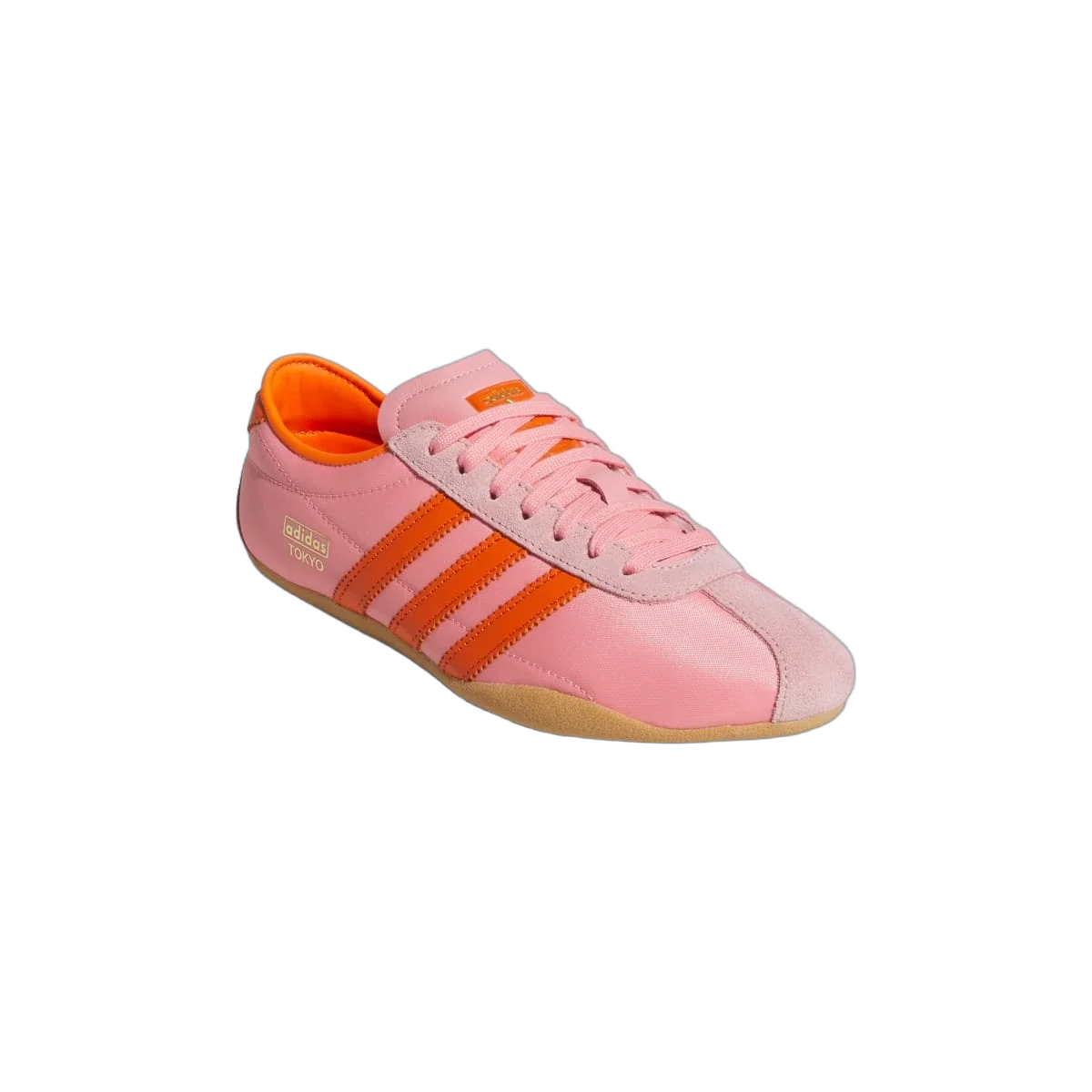 Overkicks - Adidas Tokyo Semi Pink Spark Orange Gold Metallic (Womens) (JI3297) - detalle suela