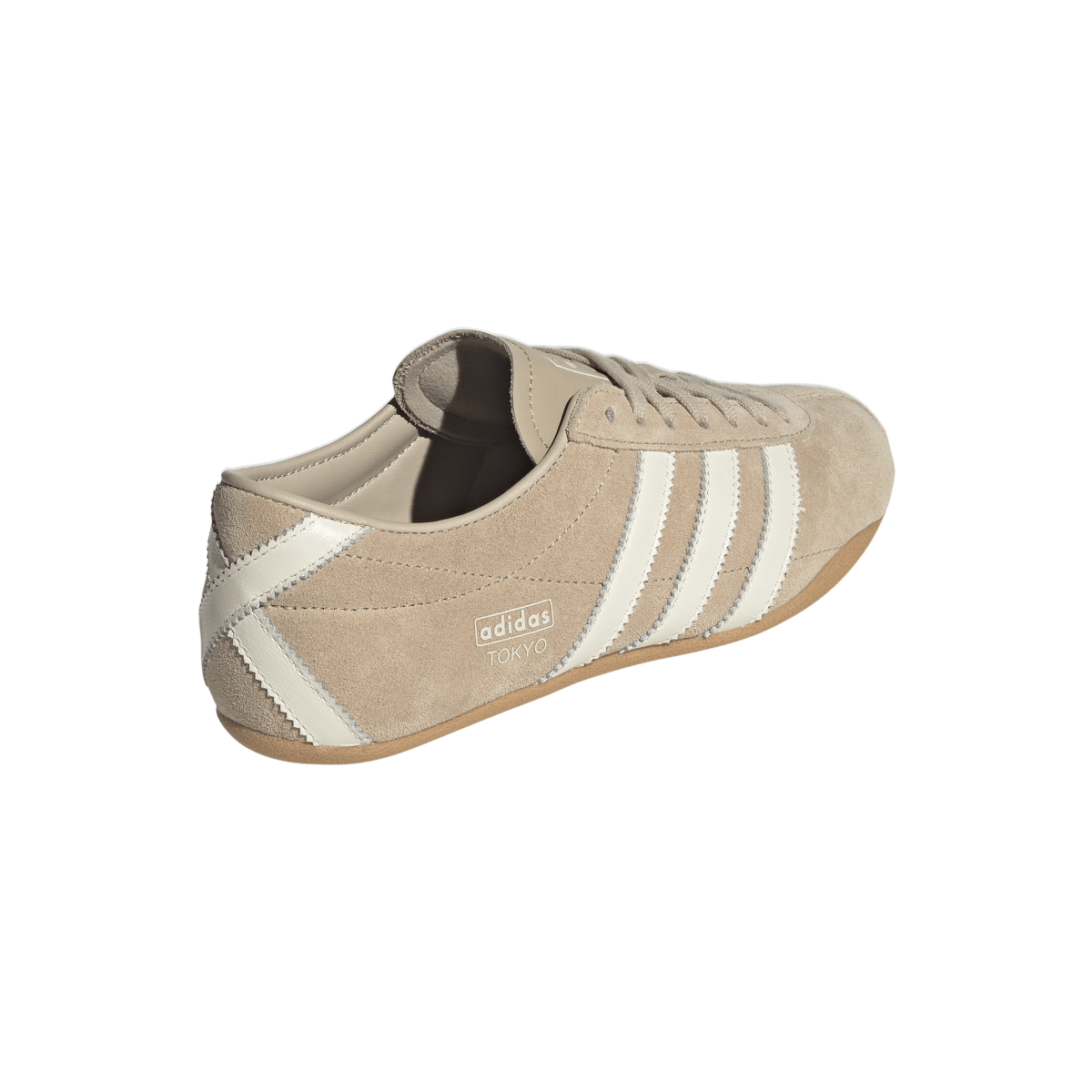 Overkicks - Adidas Tokyo Stone Khaki Off White Gum (Womens) (KI3583) - vista superior