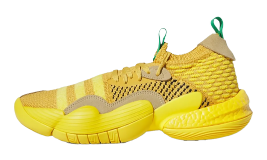 Overkicks - Adidas Trae Young 2.0 Hazy Yellow (IG4793) - vista lateral