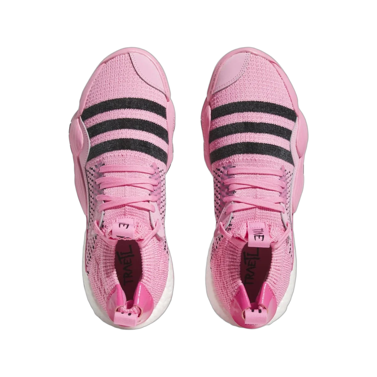 Overkicks - Adidas Trae Young 2.0 Pink Trap House (IE1667) - vista trasera