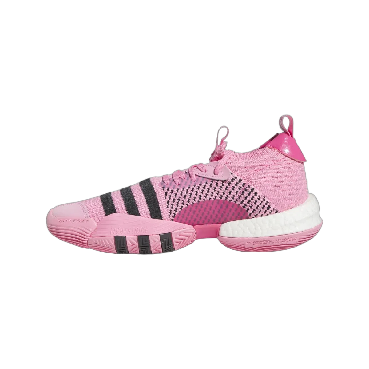 Overkicks - Adidas Trae Young 2.0 Pink Trap House (IE1667) - detalle talon