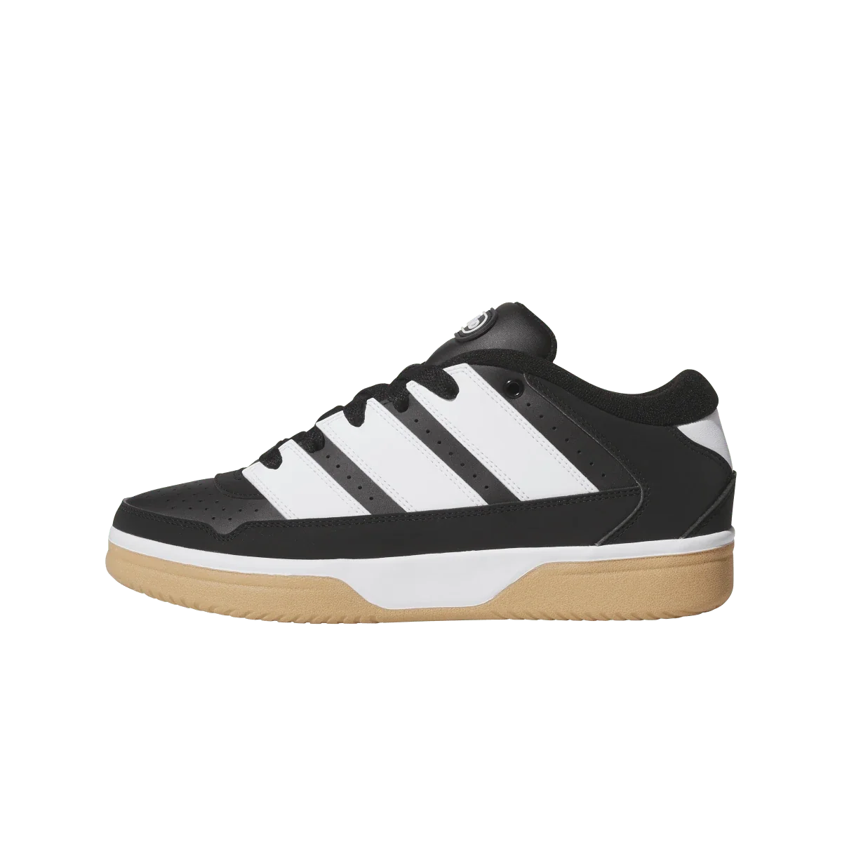 Overkicks - Adidas Turnaround Core Black Cloud White Gum (JR1469) - vista lateral