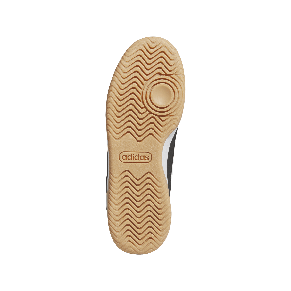 Overkicks - Adidas Turnaround Core Black Cloud White Gum (JR1469) - detalle suela