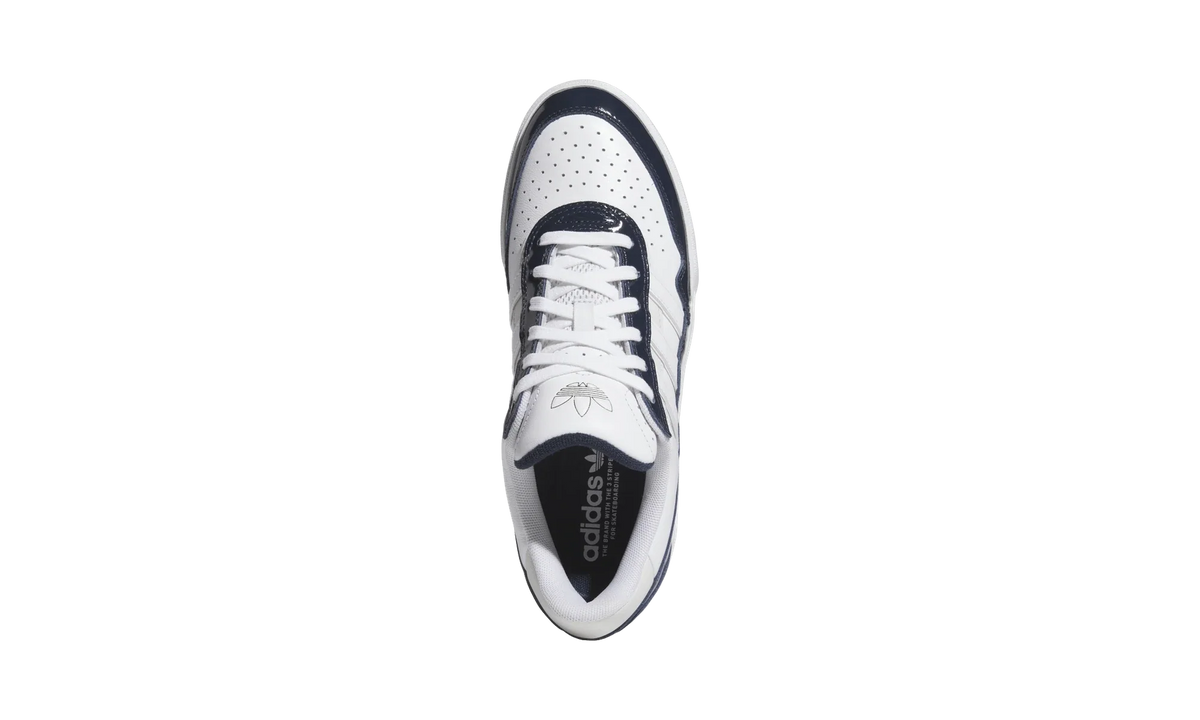 Overkicks - Adidas Tyshawn II White Collegiate Navy (JQ1131) - par completo