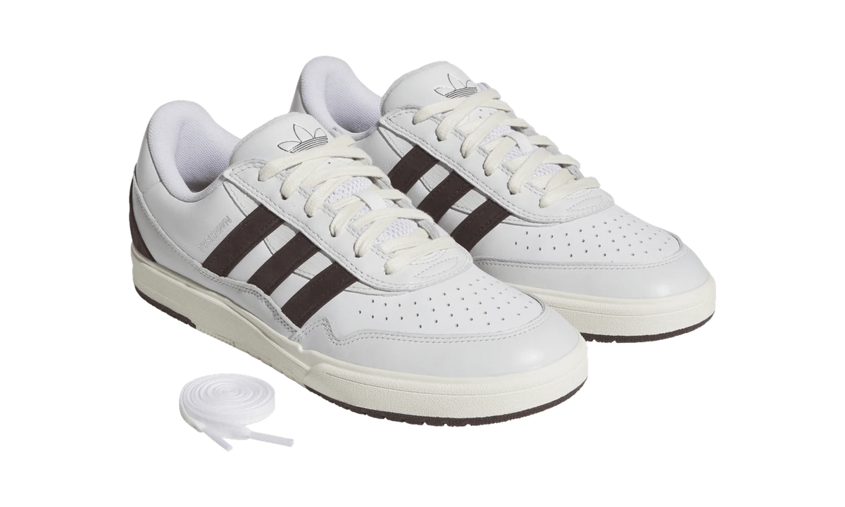 Overkicks - Adidas Tyshawn II Zach Saraceno White Shadow Brown (JQ1620) - par completo