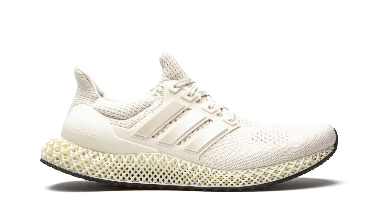 Overkicks - Adidas Ultra 4D Core White (FX4089) - detalle talon