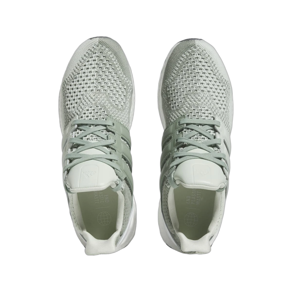 Overkicks - Adidas Ultra Boost 1.0 DNA Split Linen Green (HQ2199) - vista trasera