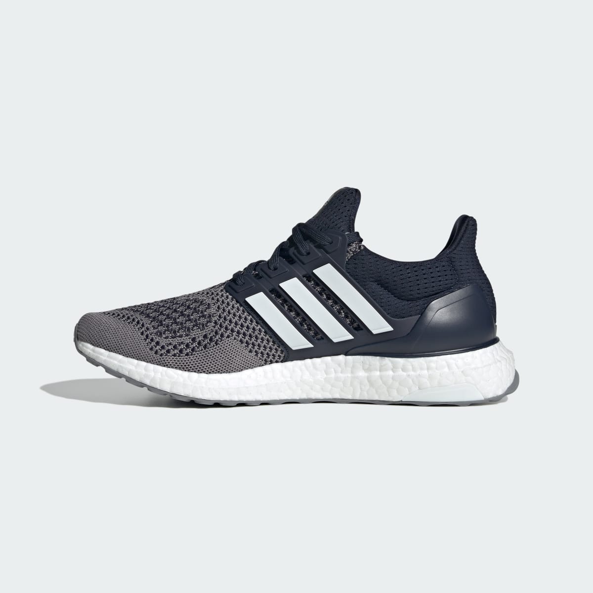 Overkicks - Adidas Ultra Boost 1.0 Legend Ink White Grey (IH3026) - detalle talon