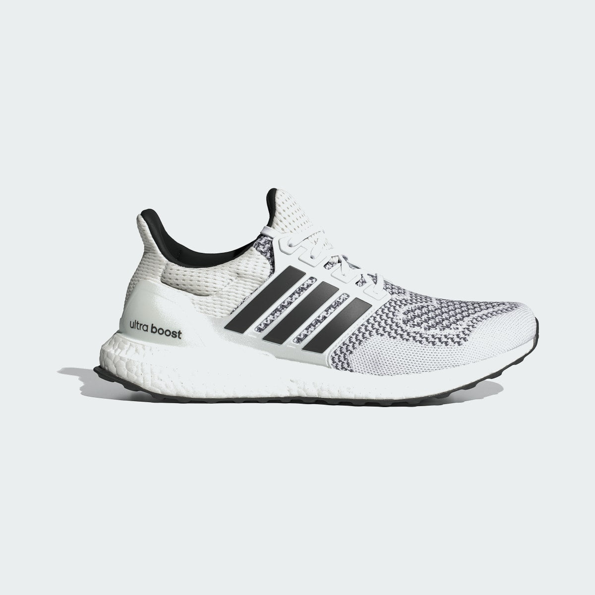 Overkicks - Adidas Ultra Boost 1.0 White Core Black (JR1987) - vista lateral