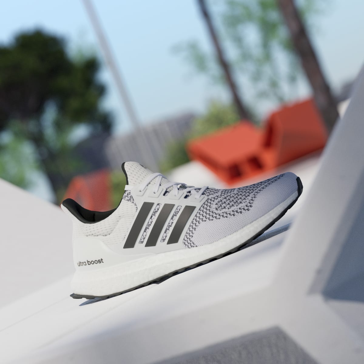Overkicks - Adidas Ultra Boost 1.0 White Core Black (JR1987) - par completo