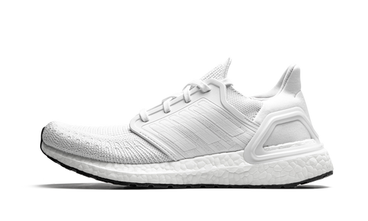 Overkicks - Adidas Ultra Boost 20 Triple White (EF1042) - vista lateral