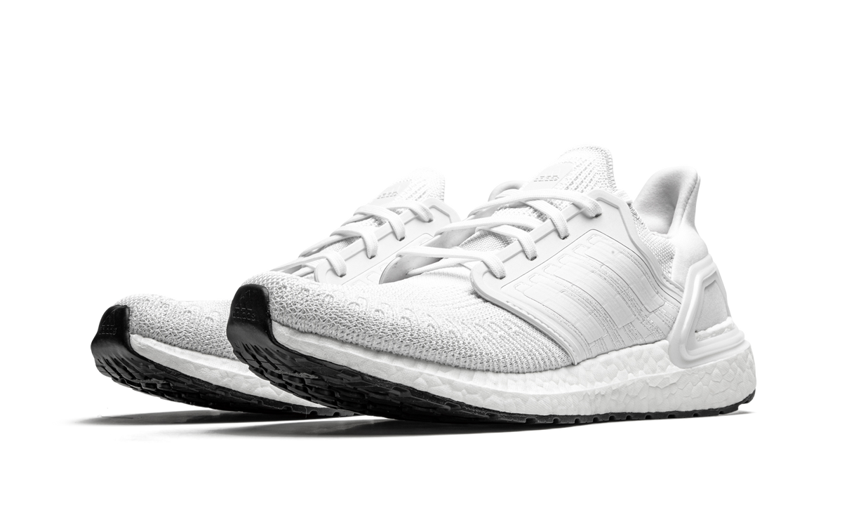 Overkicks - Adidas Ultra Boost 20 Triple White (EF1042) - vista trasera