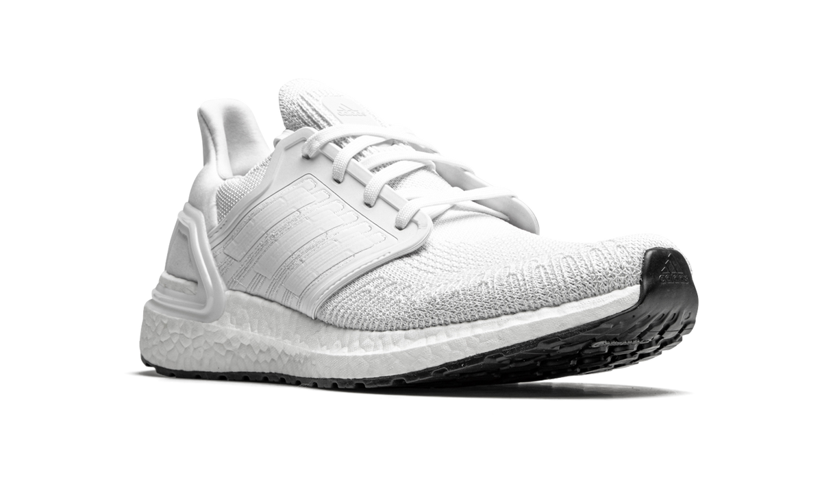 Overkicks - Adidas Ultra Boost 20 Triple White (EF1042) - detalle lateral interior