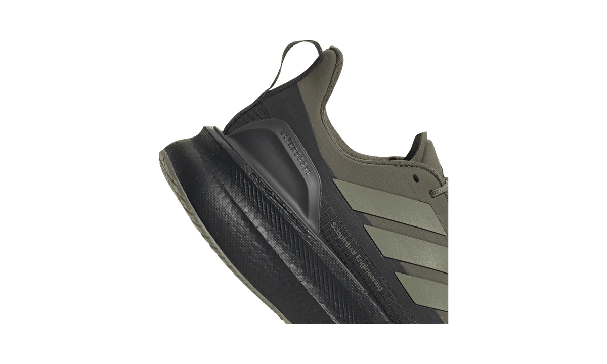 Overkicks - Adidas Ultra Boost 5X Hermanos Koumori Olive Strata (JQ5388) - detalle
