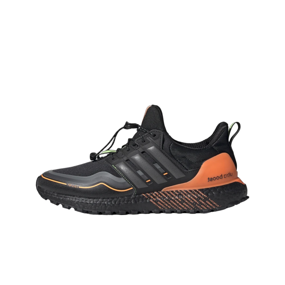 Overkicks - Adidas Ultra Boost COLD.Rdy DNA Black Orange (G54860) - vista lateral