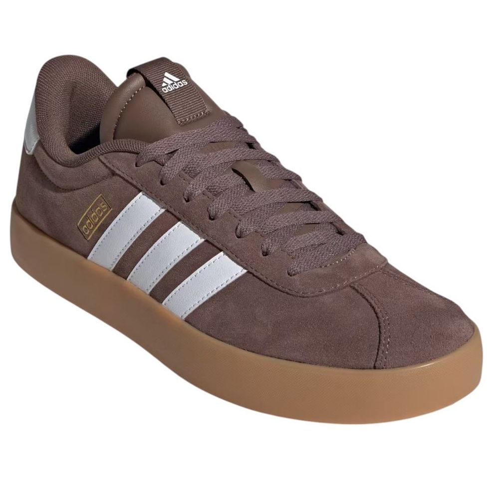 Overkicks - Adidas VL Court 3.0 Earth Strata Cloud White Gold Metallic (JP7536) - imagen 4