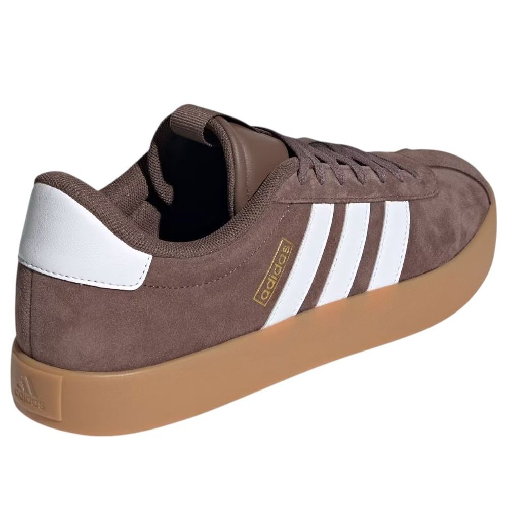 Overkicks - Adidas VL Court 3.0 Earth Strata Cloud White Gold Metallic (JP7536) - imagen 5
