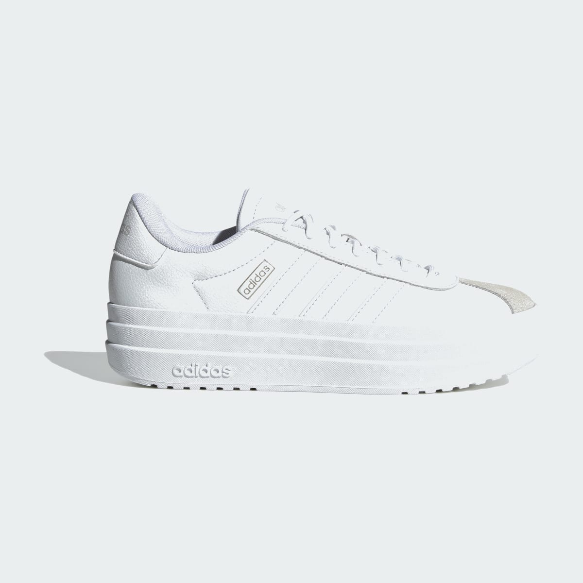 Overkicks - Adidas VL Court Bold Cloud White Crystal White (IH3082) - vista lateral