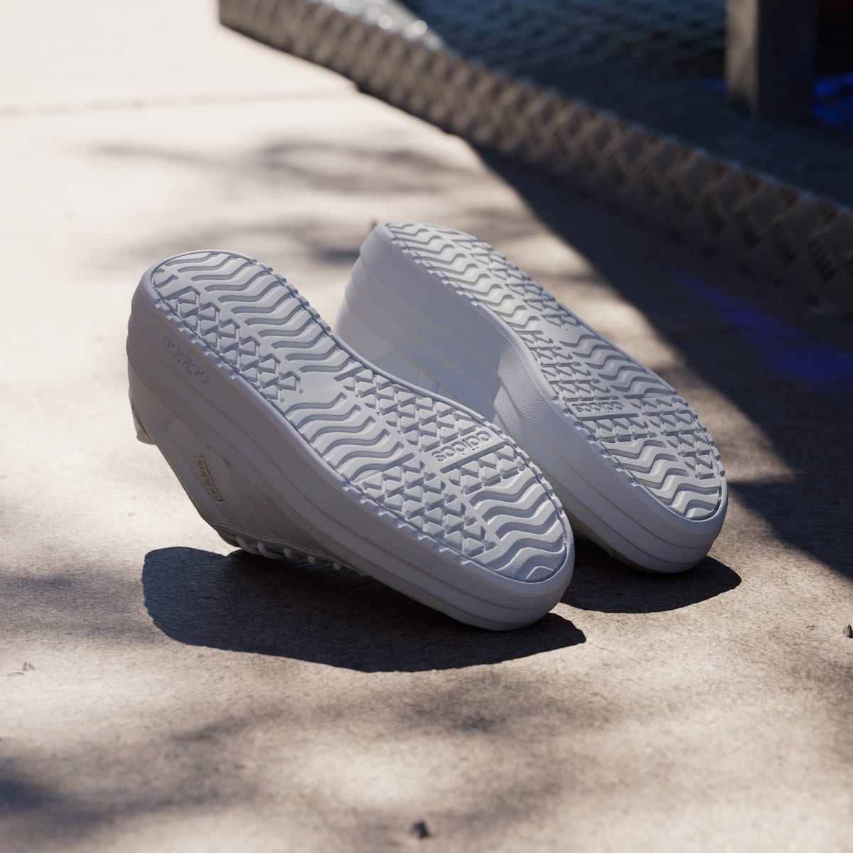 Overkicks - Adidas VL Court Bold Cloud White Crystal White (IH3082) - detalle suela