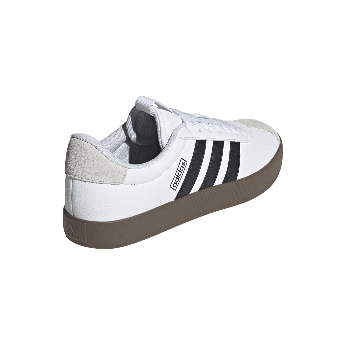 Overkicks - Adidas Vl Court 3.0 Cloud White Core Black Grey (ID6285) - vista superior