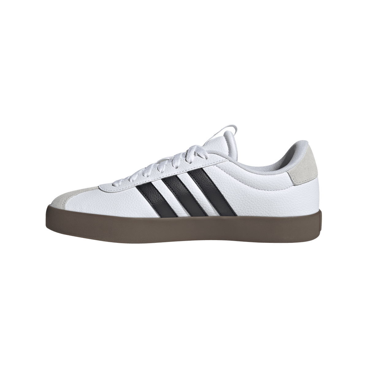 Overkicks - Adidas Vl Court 3.0 Cloud White Core Black Grey (ID6285) - detalle talon