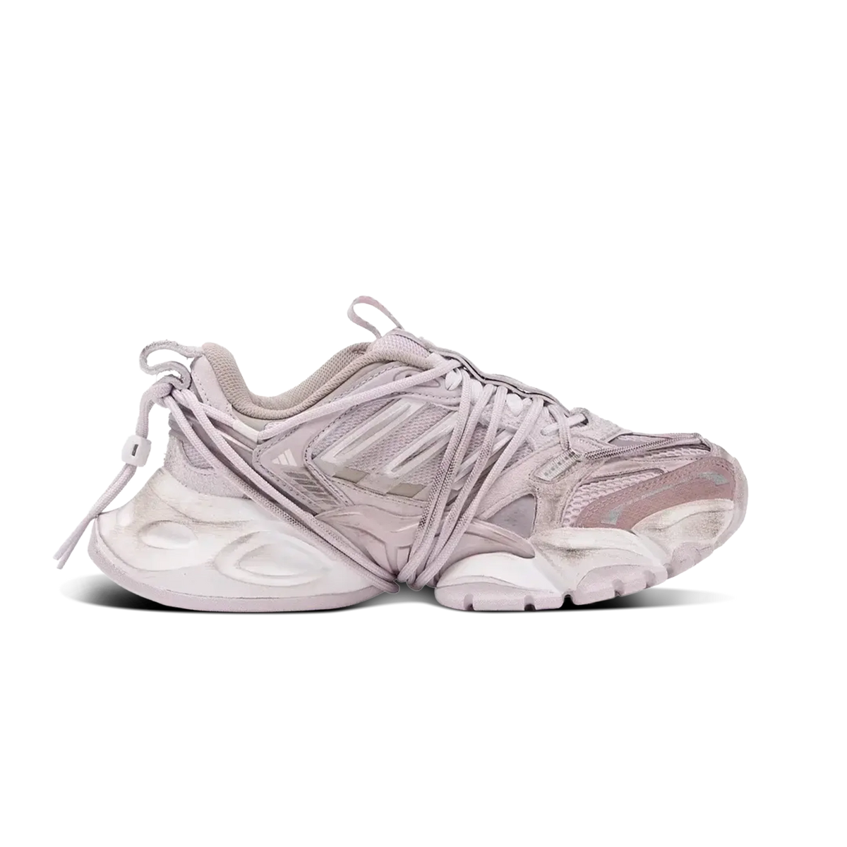 Overkicks - Adidas XLG Runner Deluxe 2.0 Grey Metallic Crystal White (KZ7203) - imagen 2