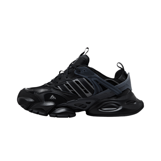 Overkicks - Adidas XLG Runner Deluxe Black Grey (JR3086) - vista lateral