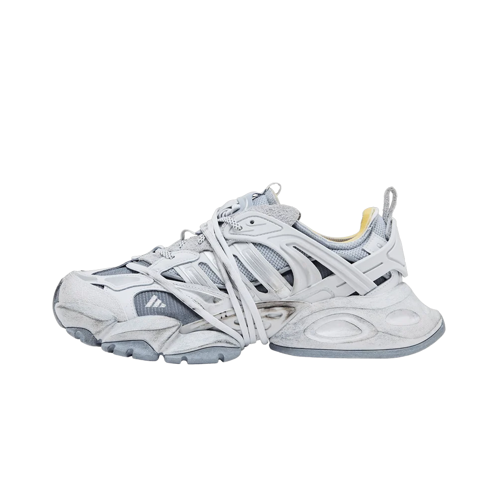 Overkicks - Adidas XLG Runner Deluxe Gray (JR9633) - vista lateral