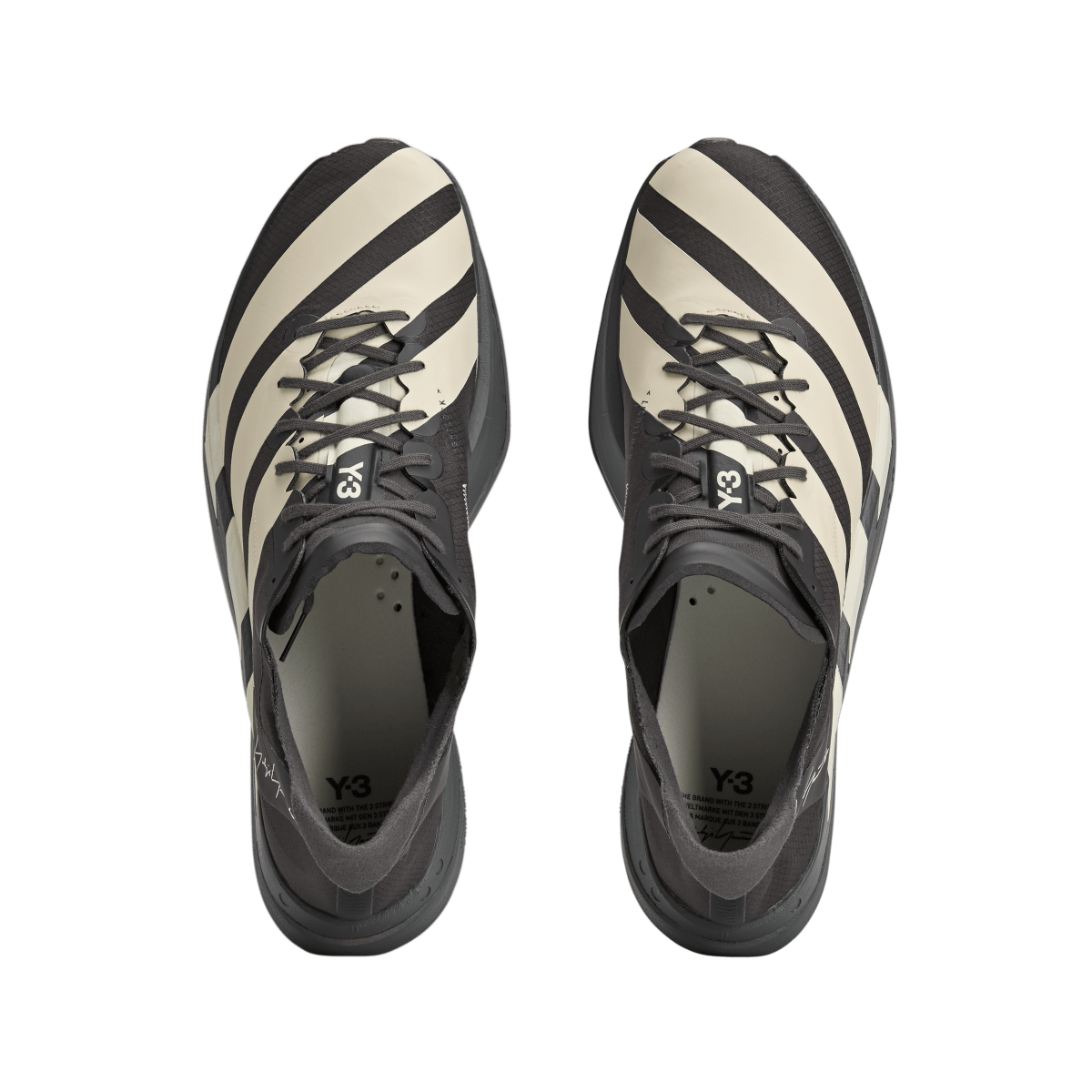 Overkicks - Adidas Y-3 Adios Pro 4 Utility Black Off White (KI6876) - detalle suela