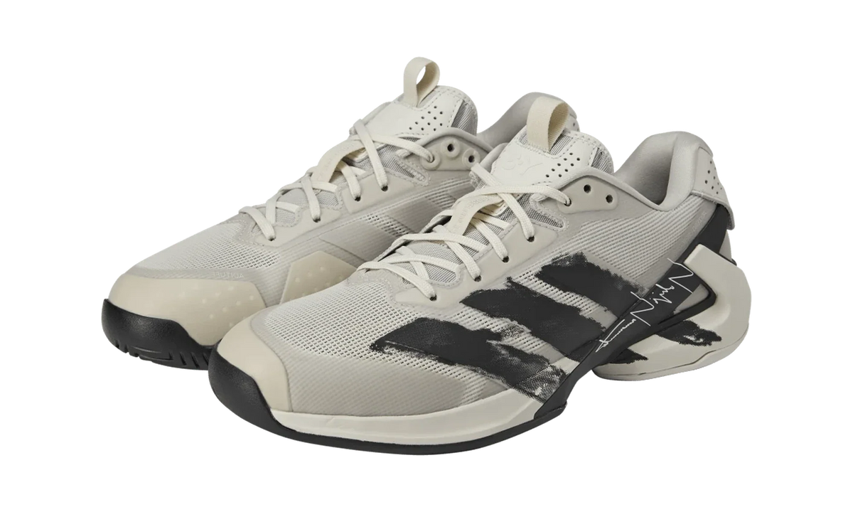 Overkicks - Adidas Y-3 Adizero Ubersonic 5 Orbital Grey (JP7719) - vista trasera