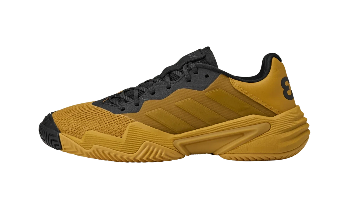 Overkicks - Adidas Y-3 Barricade 13 Collegiate Gold Black (JH5766) - vista lateral