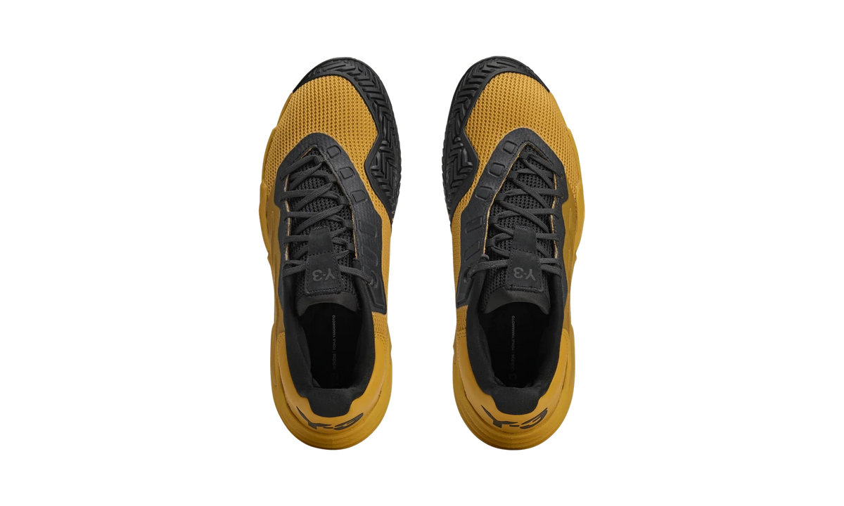 Overkicks - Adidas Y-3 Barricade 13 Collegiate Gold Black (JH5766) - par completo