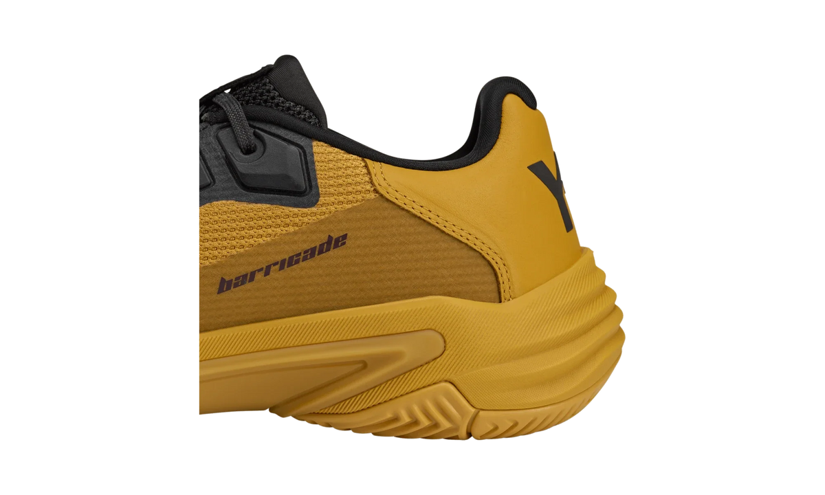 Overkicks - Adidas Y-3 Barricade 13 Collegiate Gold Black (JH5766) - detalle