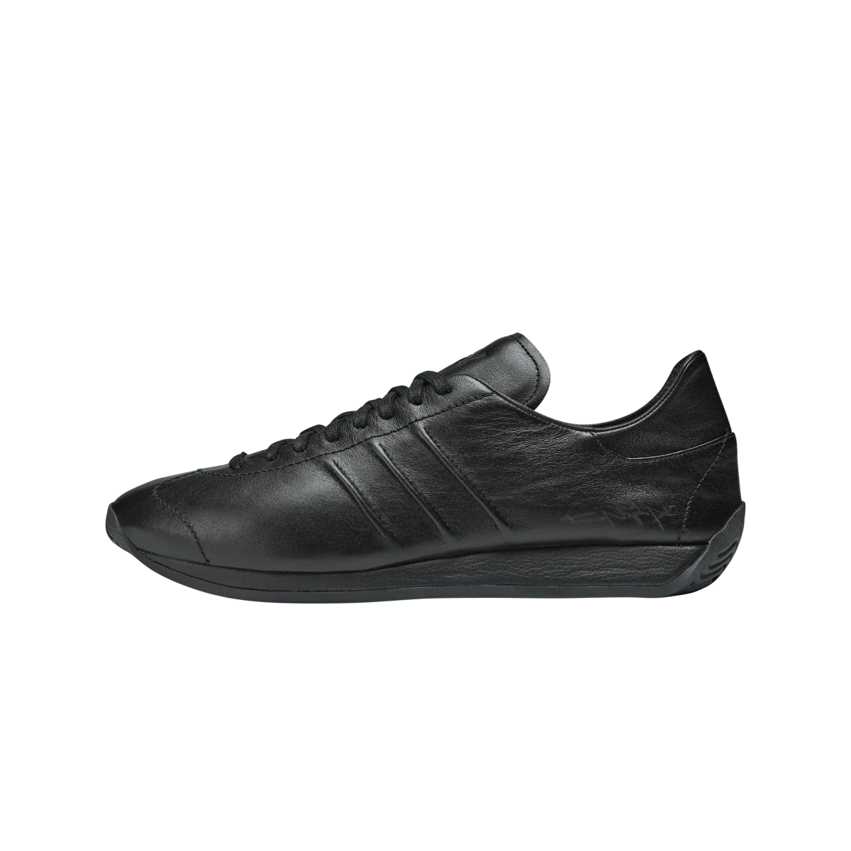 Overkicks - Adidas Y-3 Country Black (IE5697) - vista lateral