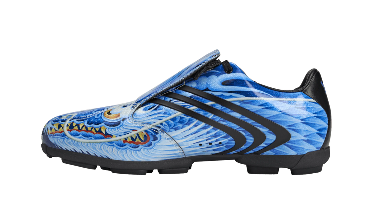 Overkicks - Adidas Y-3 F50 Tunit Beast Pack Dragon (KK3651) - detalle talón