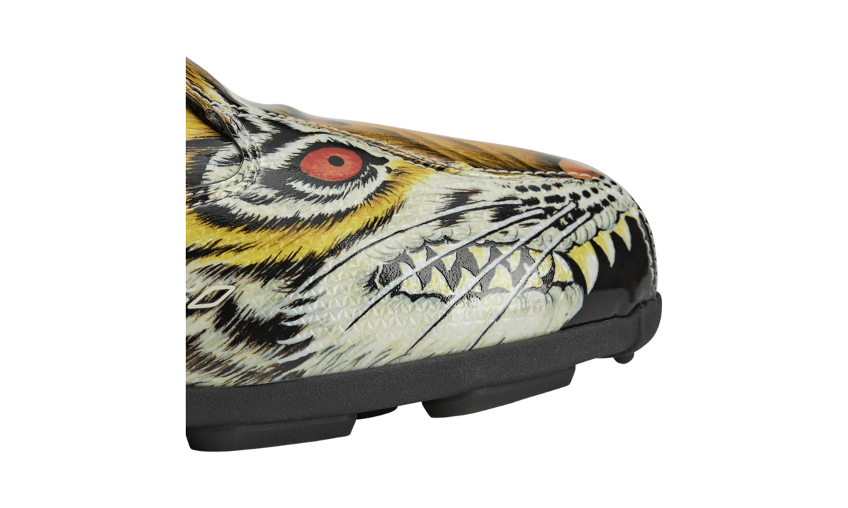 Overkicks - Adidas Y-3 F50 Tunit Beast Pack Tiger (KK3652) - detalle lateral interior